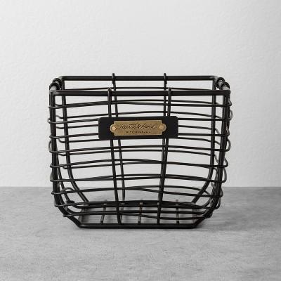 Wire Bin Small Black - Hearth & Hand™ with Magnolia