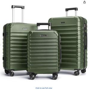 LIGHT FLIGHT Luggage Set, Pine Green
