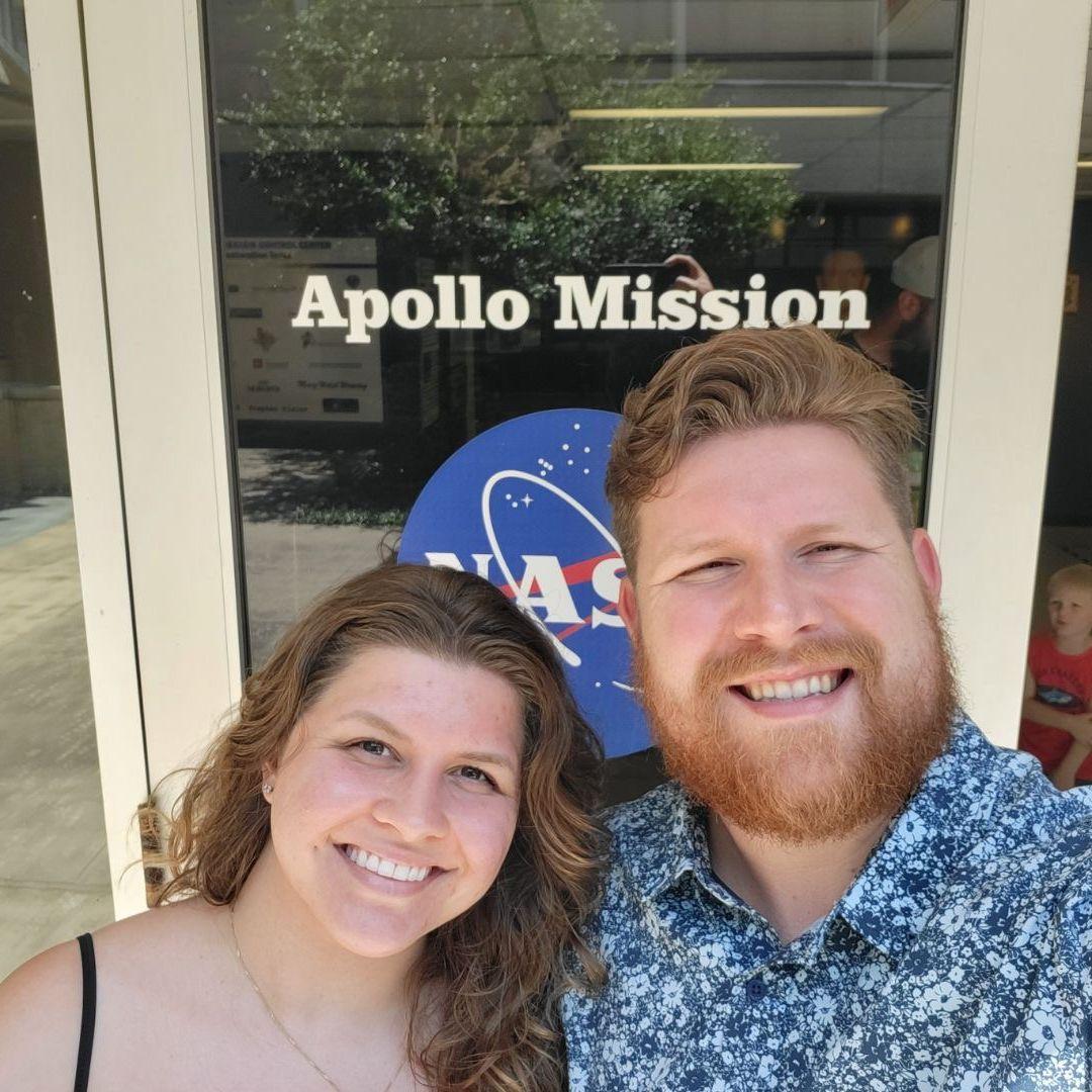 Visiting NASA in Texas!