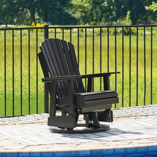 Hyland Wave Outdoor Swivel Glider Chair