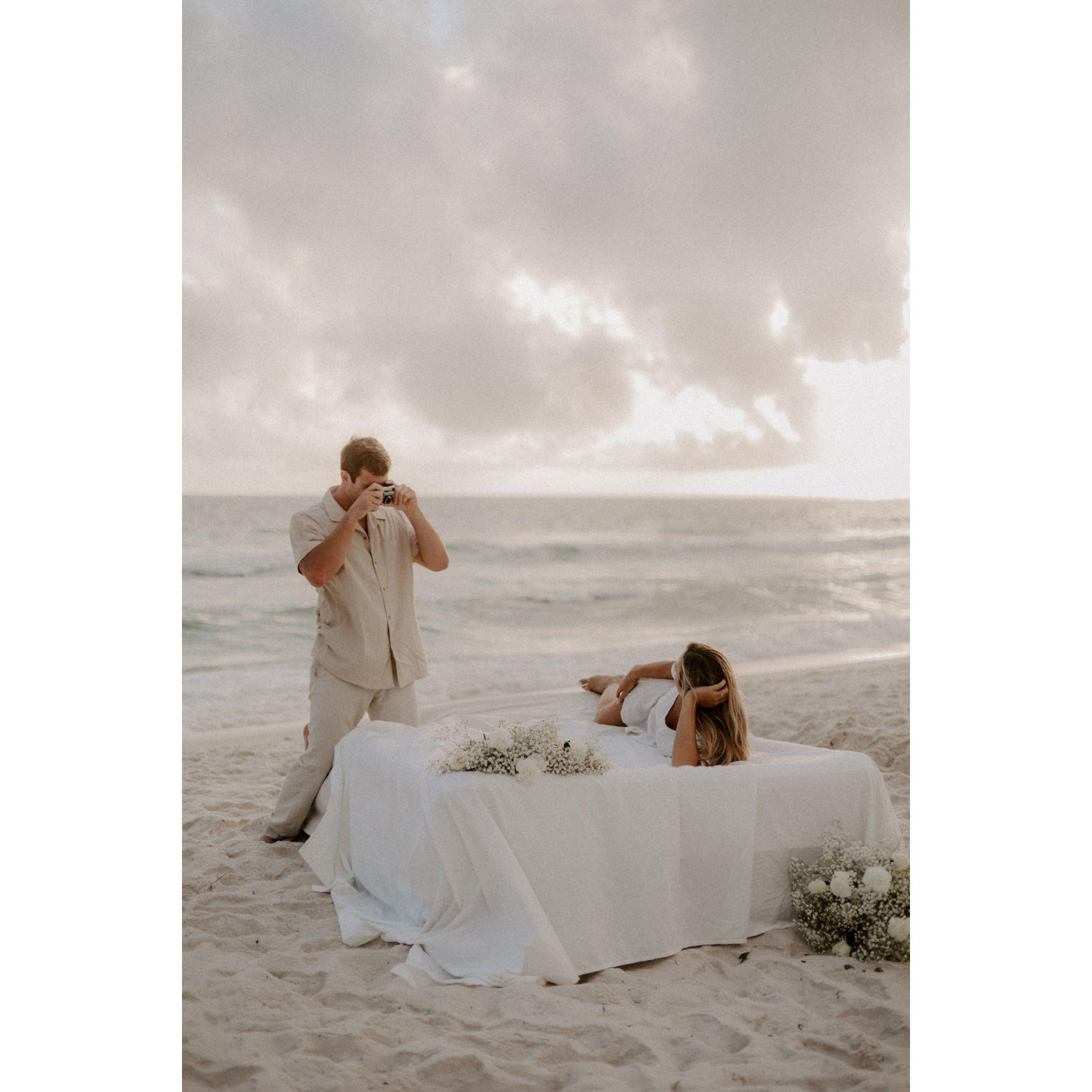 October 12, 2022- Our first set of engagement photos shot at Alys Beach. This was such a fun and memorable photo shoot during our beach trip!