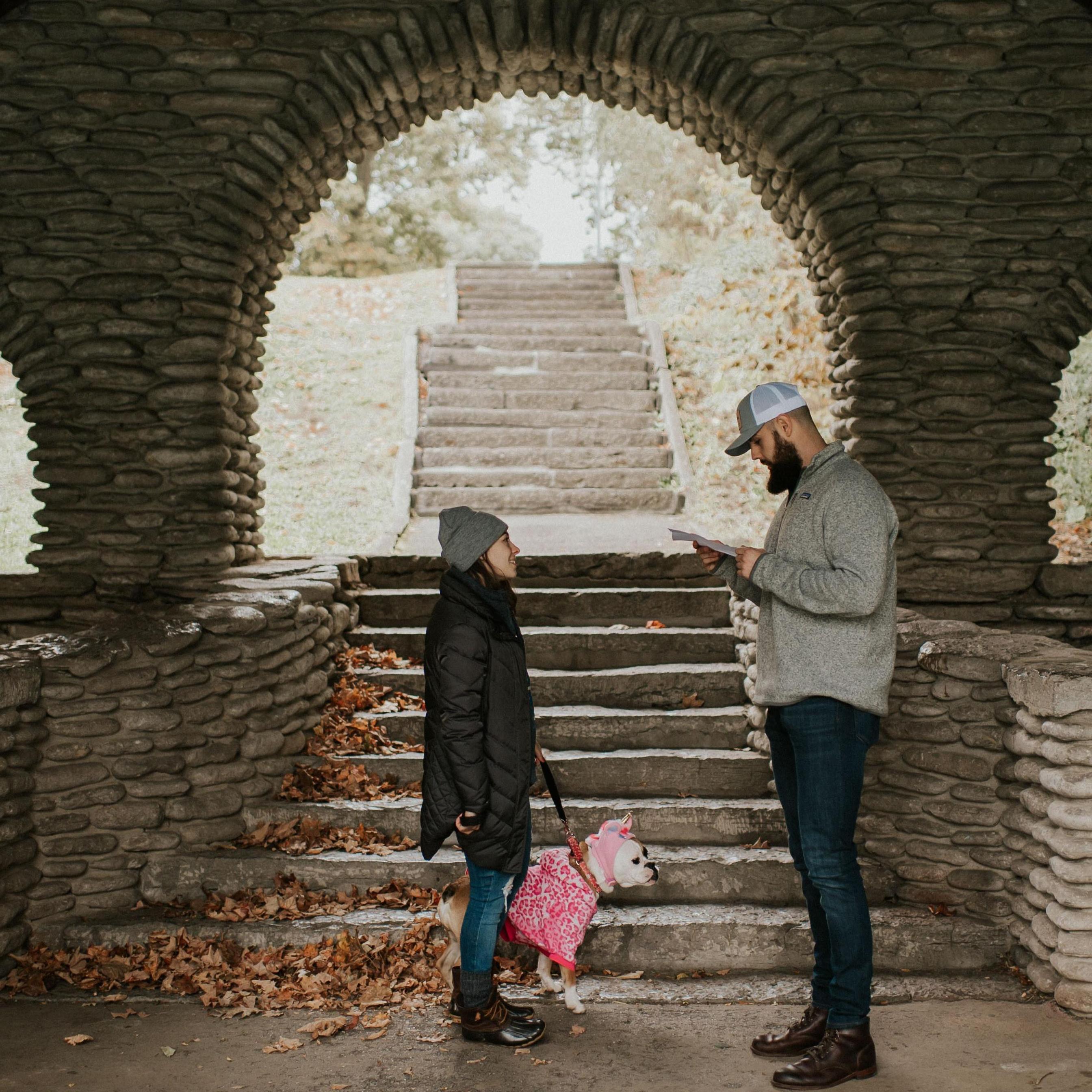 Paul began reading a letter Rachael wrote to her future husband years before they had met.