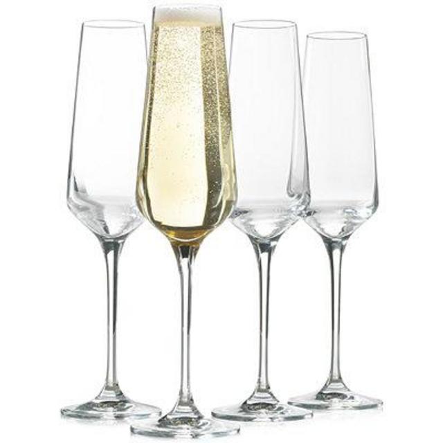 Set of 4 Flute Glasses, Created for Macy's