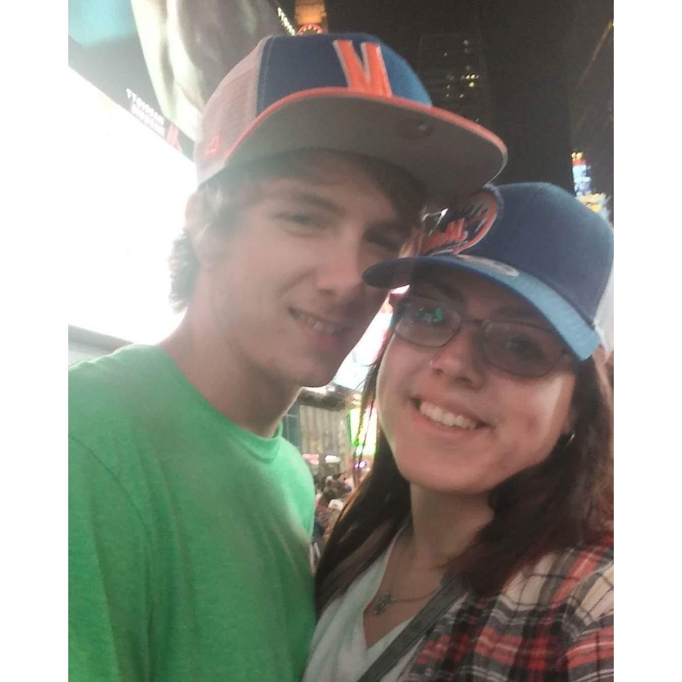 Adam's first time in NYC!