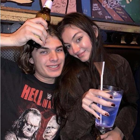 Our first photo together. Allie’s 20th birthday.
