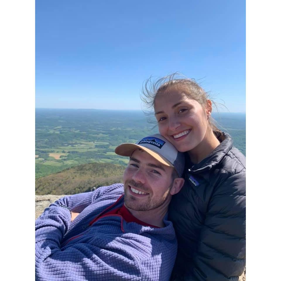 Celebrating Mother's Day with Jacksons family by hiking Sharp Top Mountain - May 2020