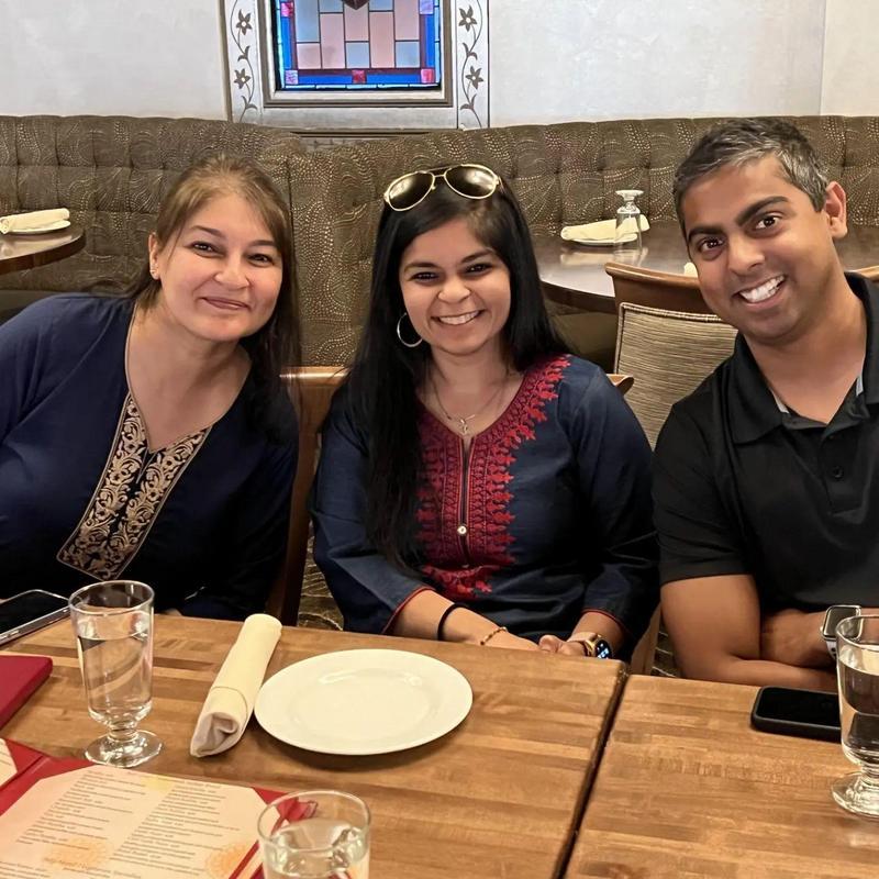 Pooja's Dad 80th Birthday Dinner