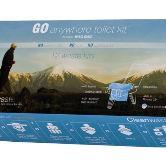 The WAG Bag Kit Waste Alleviation & Gelling