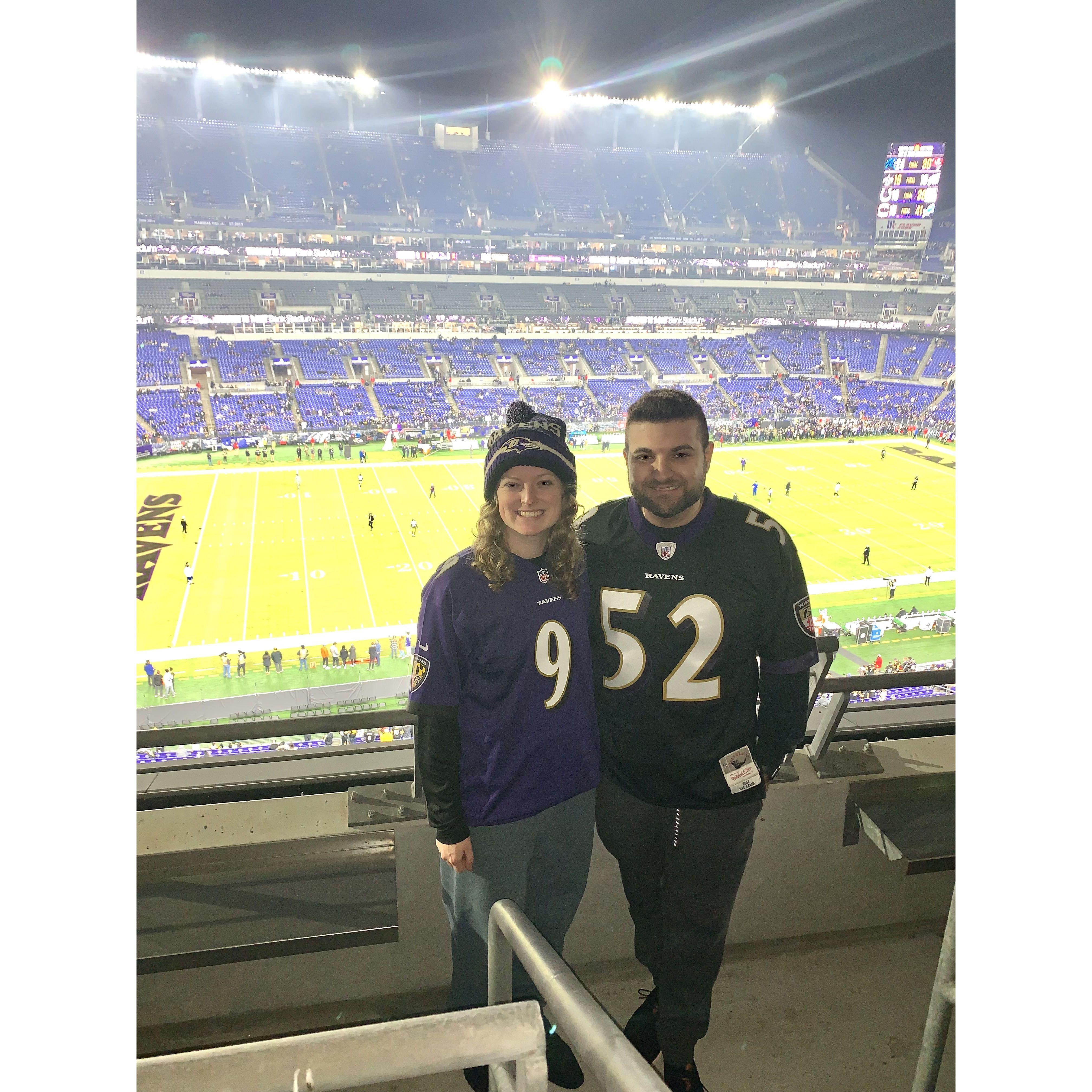 Lindsey has converted JP and he is now a Ravens fan!