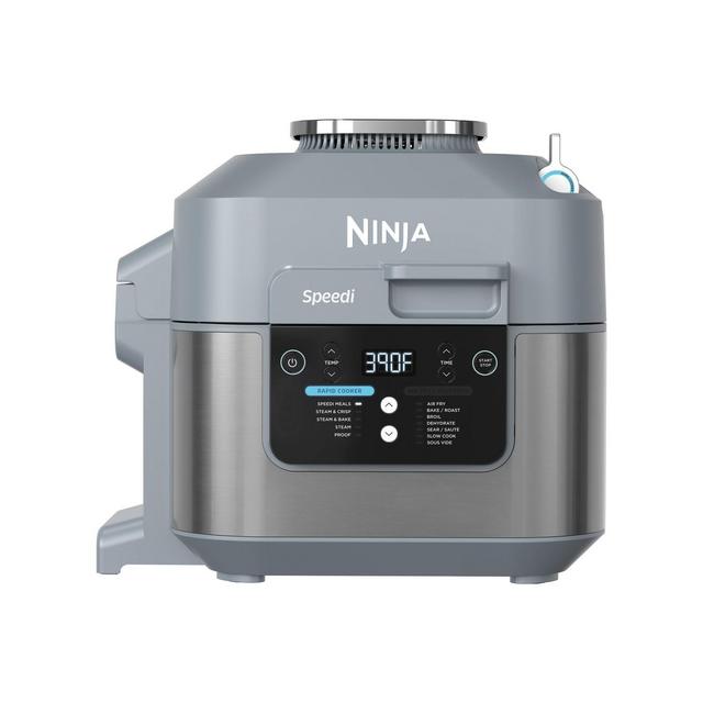 Ninja 6qt Speedi Rapid Cooker & Air Fryer 12-in-1 Functionality - Sea Salt Gray - SF301