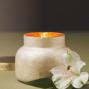 Capri Blue Volcano Capiz Jar Candle​