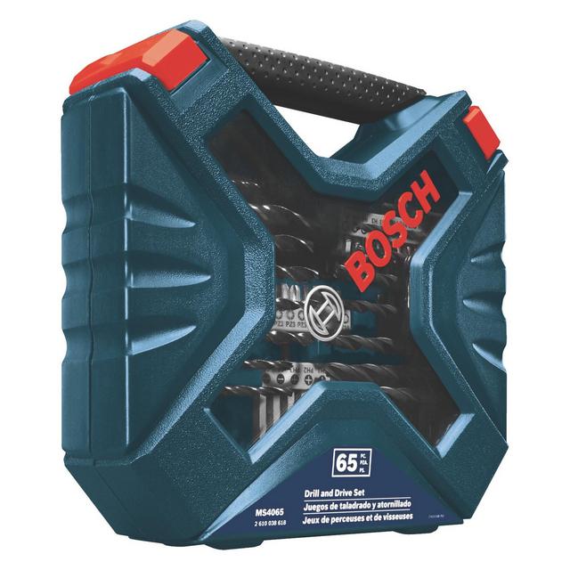 Bosch® 65-Piece Drill/Drive Mixed Bit Set