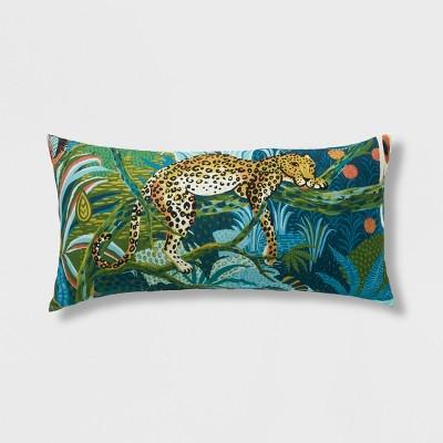Leopard Oversized Outdoor Lumbar Pillow - Opalhouse™