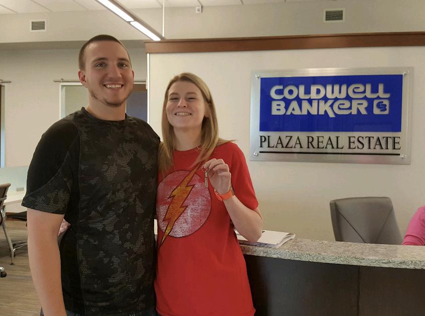 the day we bought our first house!