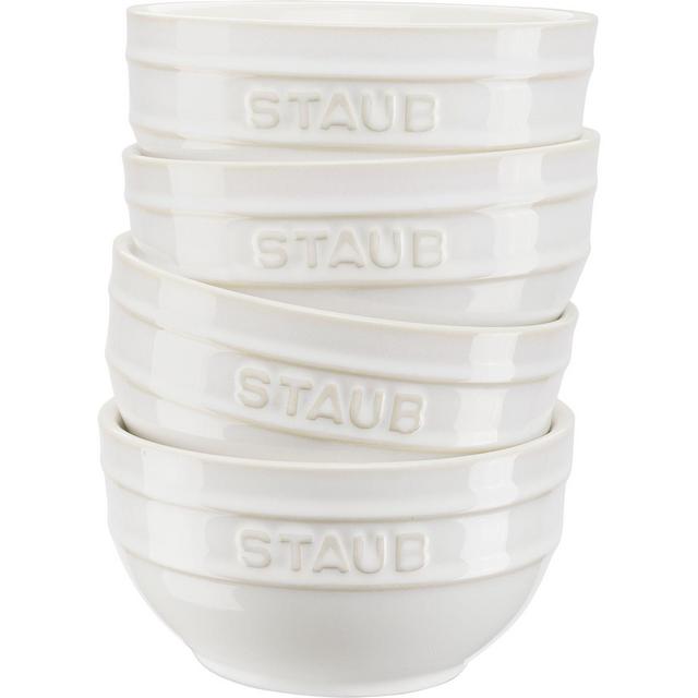 Ceramic Bowl Set 4-pack, Ivory White