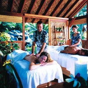 Honeymoon couples massage