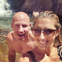 Waterfall in Moab