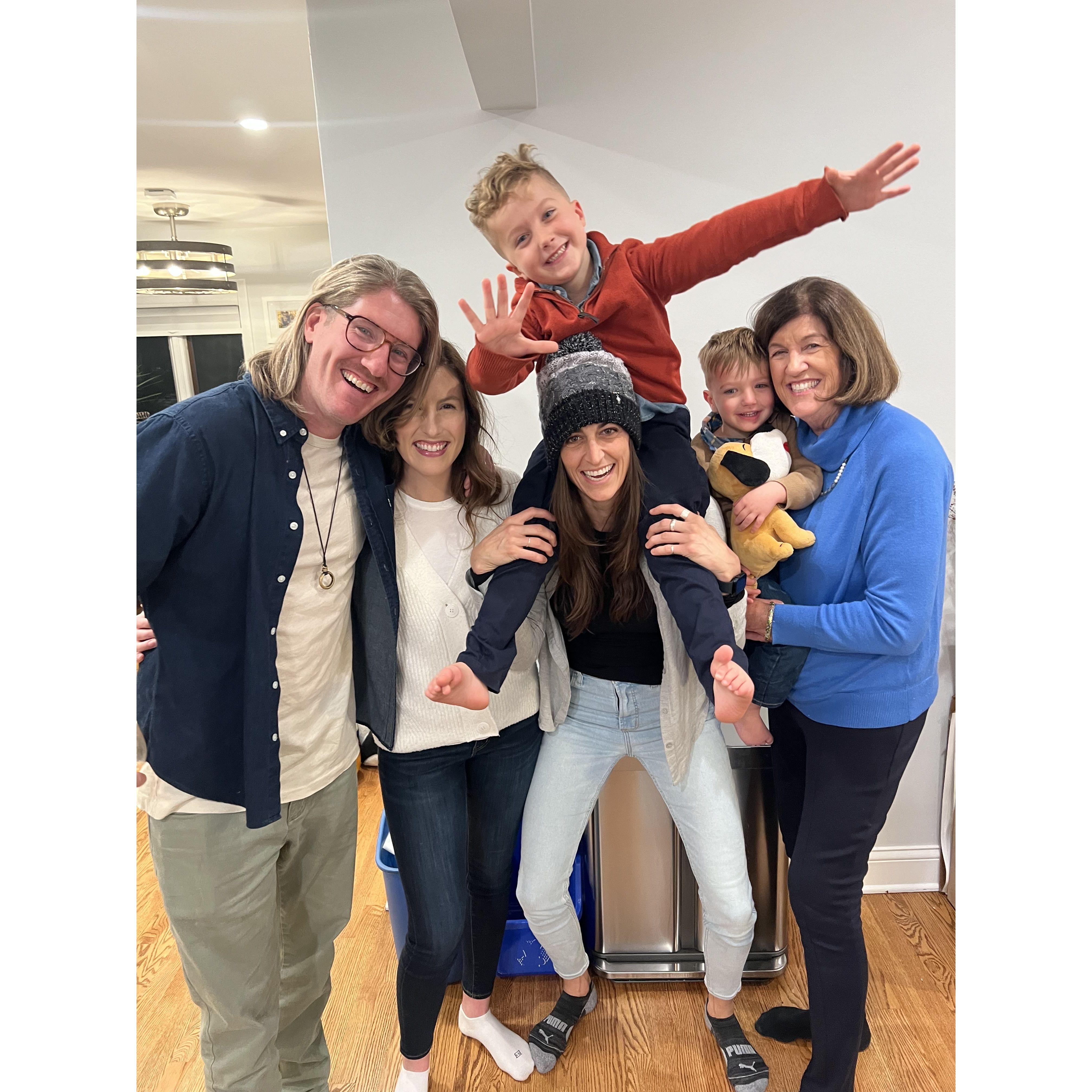 Whit getting to meet John's nephews.