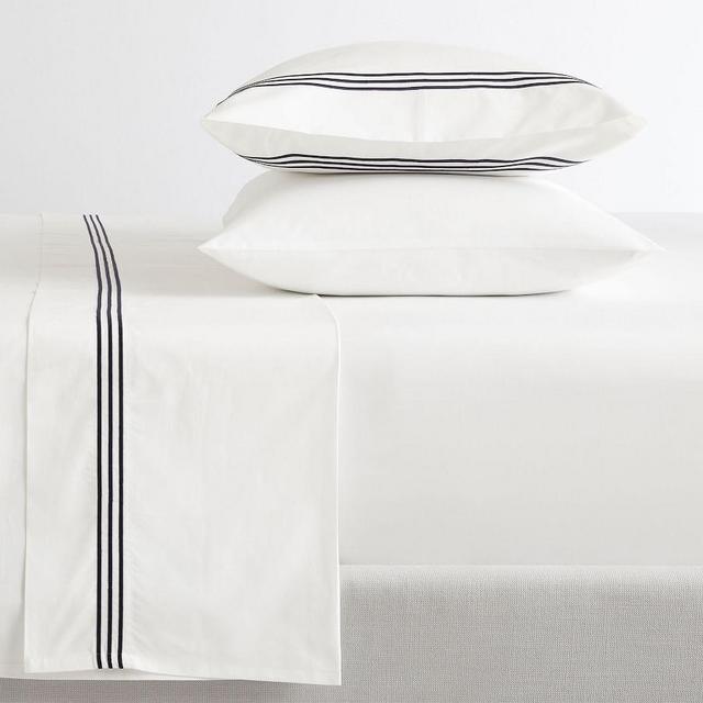 Midnight Grand Organic Percale Sheet Set, King
