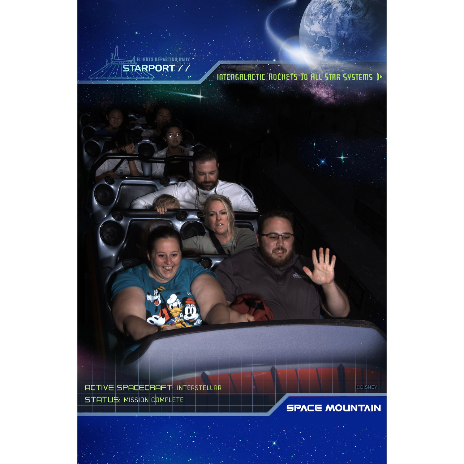Disneyland (Superior) Space Mountain