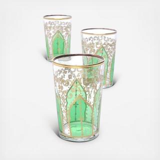 Tamansour Water Glass, Set of 6