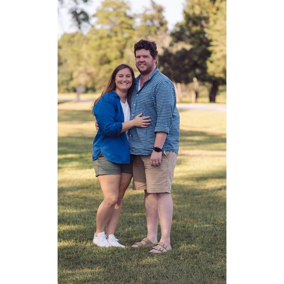 Stephen attended his first family event and survived!