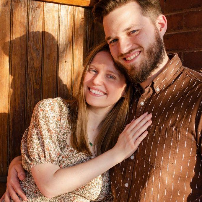 downtown engagement shoot - courtesy of Ava!