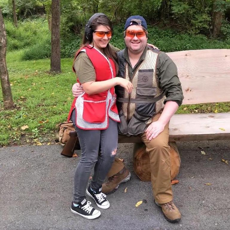 Shooting in the Lehigh Valley. For a first-timer, Kara went 10/100!