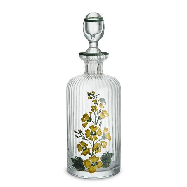 Murano Yellow Oil Bottle