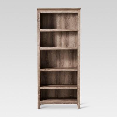 Carson 72" 5 Shelf Bookcase - Rustic - Threshold™