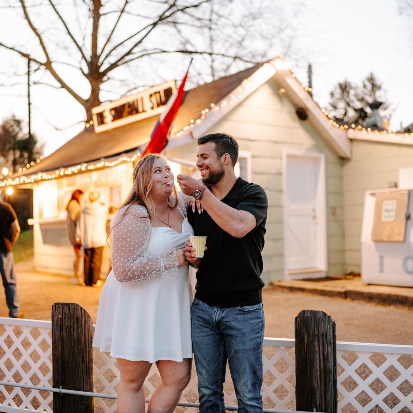 One of our fav date nights at the Snowball Stand ❤️