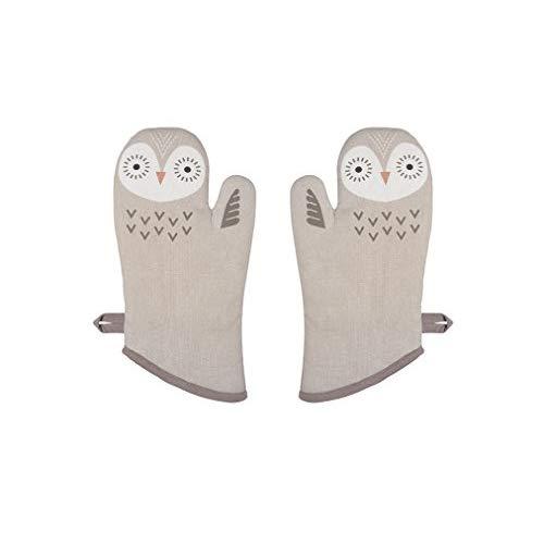 Now Designs Critter Oven Mitt, Set of Two, Oliver Owl