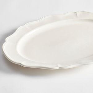Heirloom Stoneware Oval Serving Platter