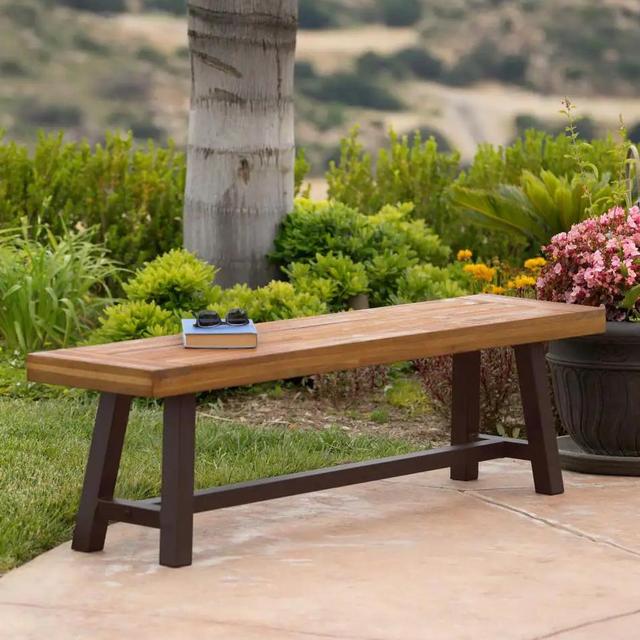 Carlisle 63 in. Metal Outdoor Bench