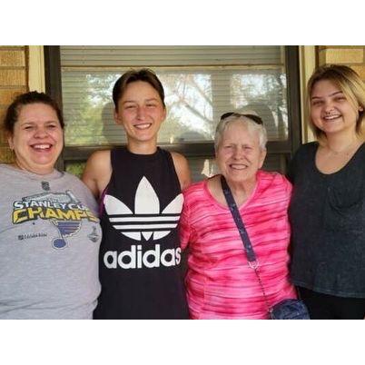 Us with Maw Maw & Aunt Dawn!