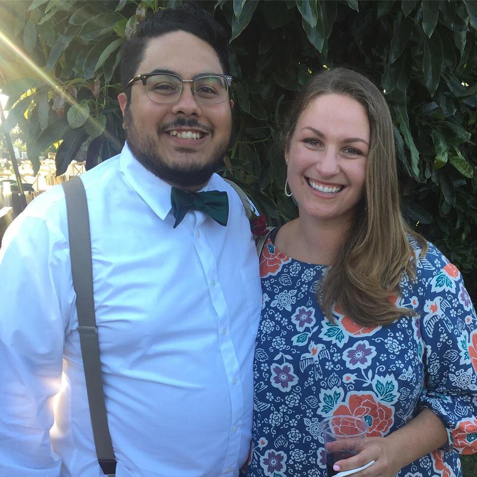 Here we are celebrating at Ian and Lauren's wedding. Ian is also Stephen's Best Man.