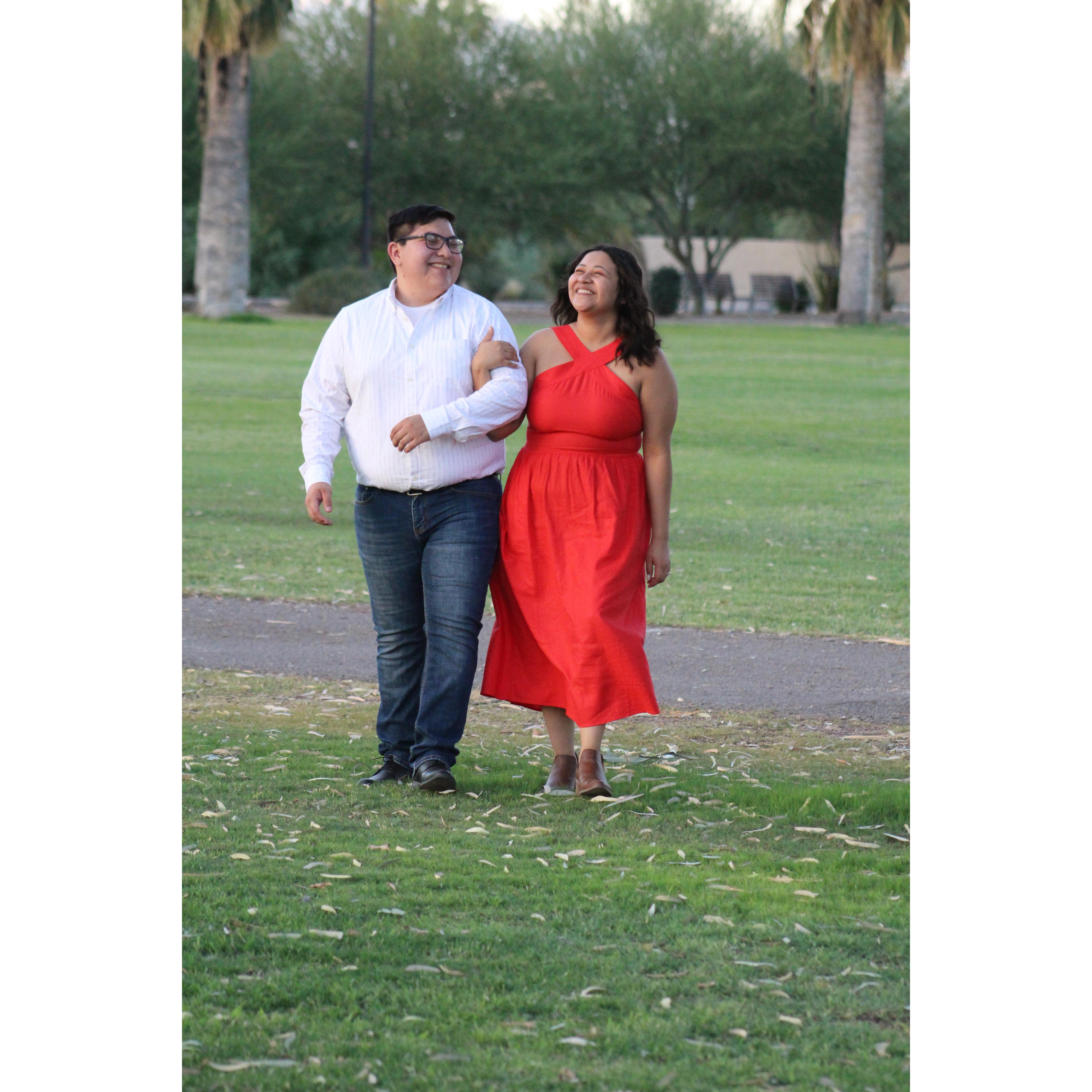 I cannot wait to walk through life with my best friend