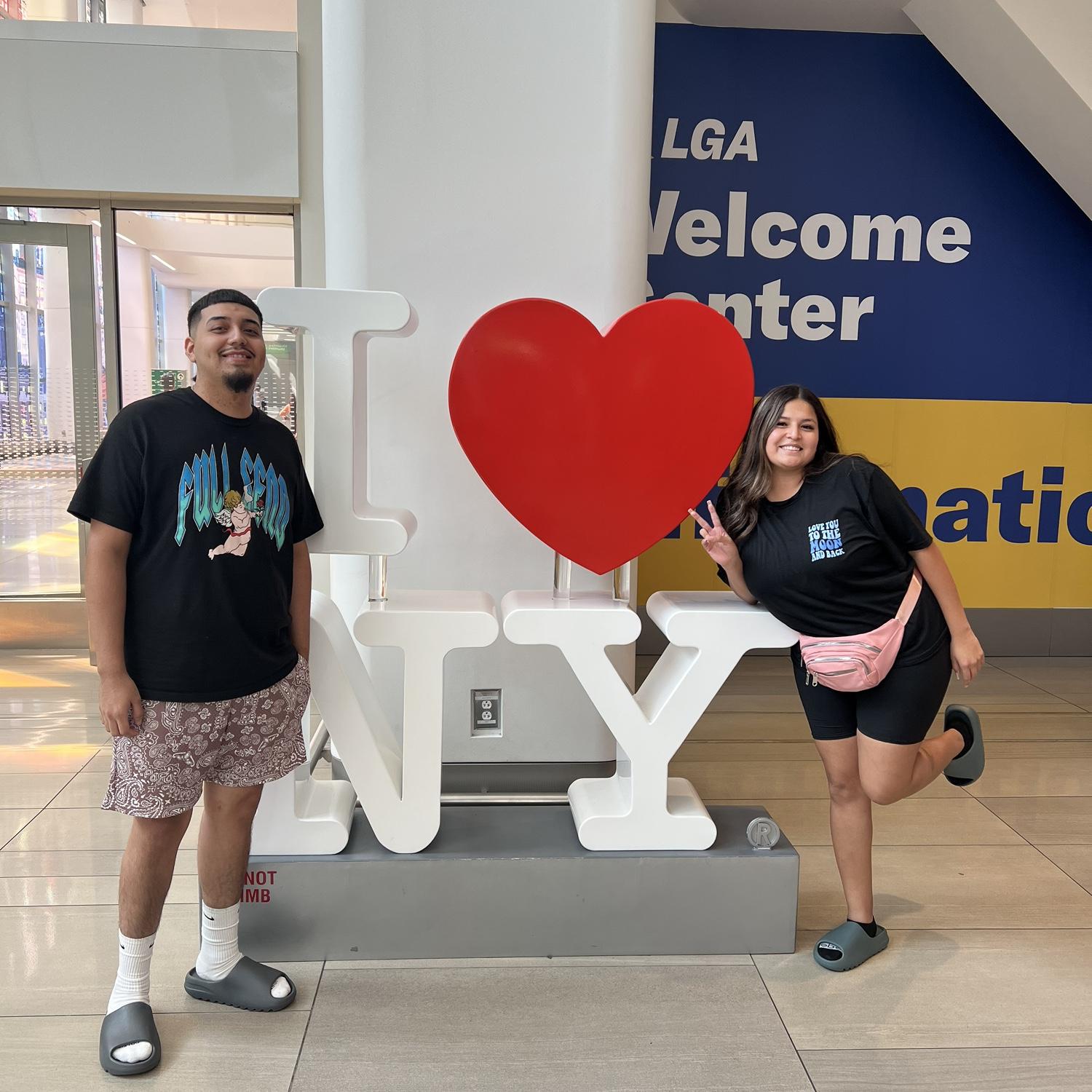 First time to NY together !