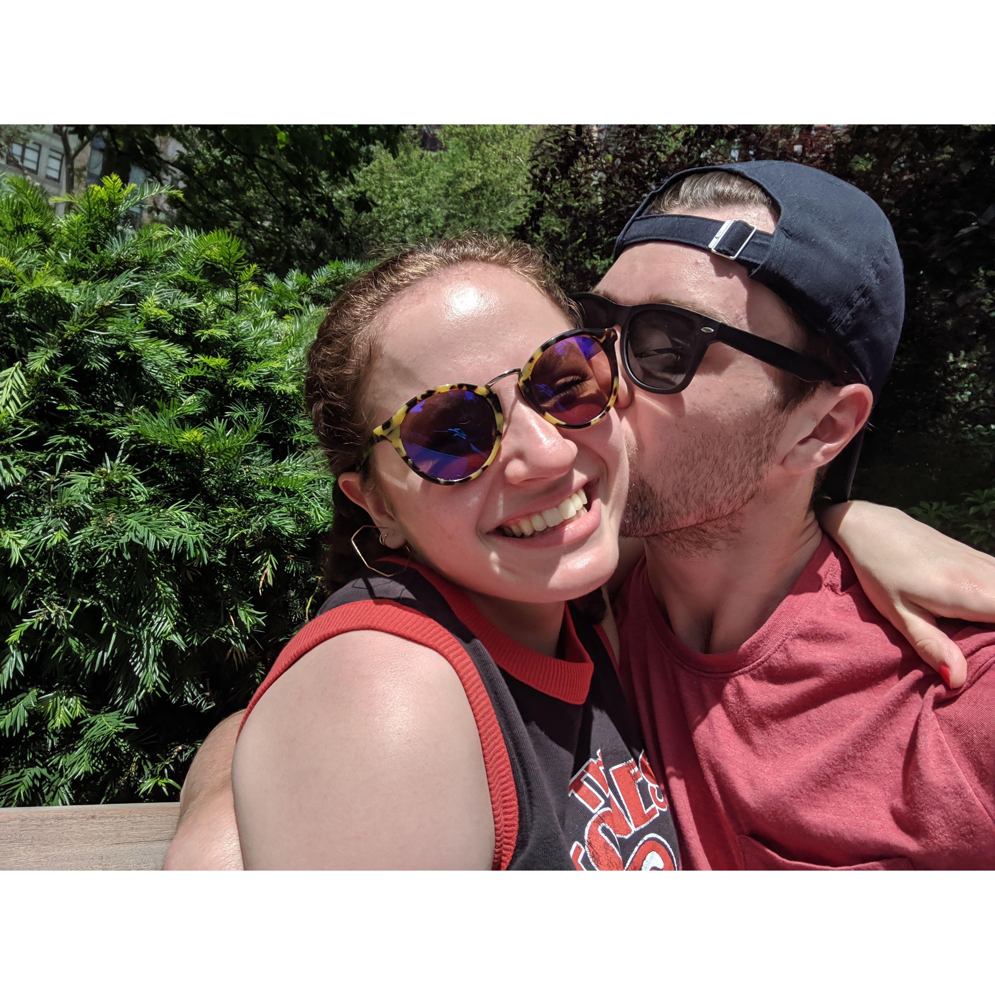 The First Time We Took Photos Together June 2019 in NYC