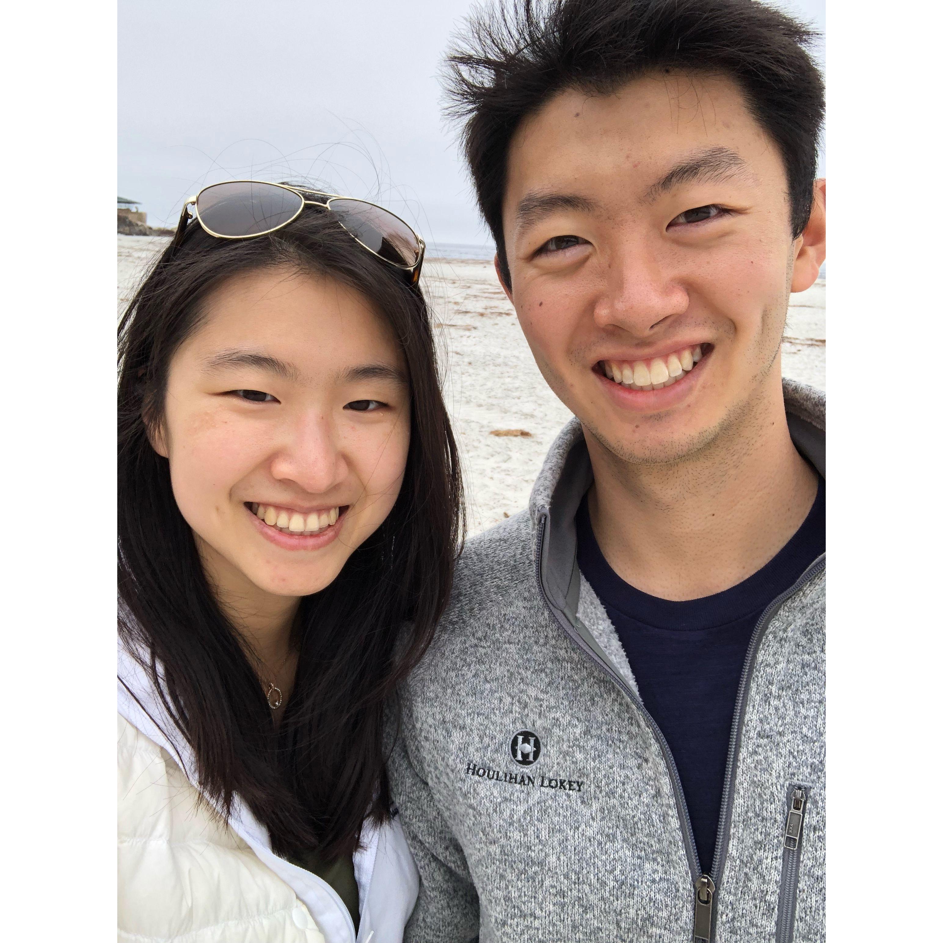 October 2018, Half Moon Bay - Spontaneous weekend trip to distract Ruby from med school apps.