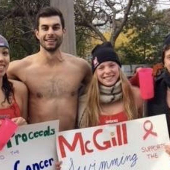 2017 - The year we met and swam together at McGill