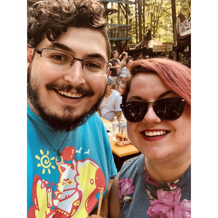 Our first selfie together.