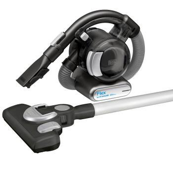 BLACK+DECKER BDH2020FLFH MAX Lithium Flex Vacuum with Stick Vacuum Floor Head and Pet Hair Brush, 20-volt - Cordless