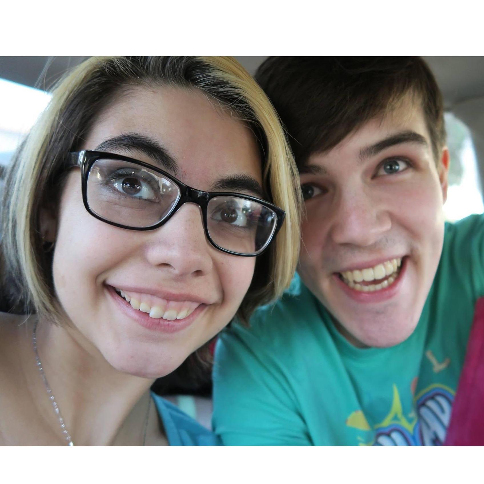 Taken during our very first time meeting in 2016!