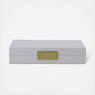Lacquered Gold Hinge Jewelry Box