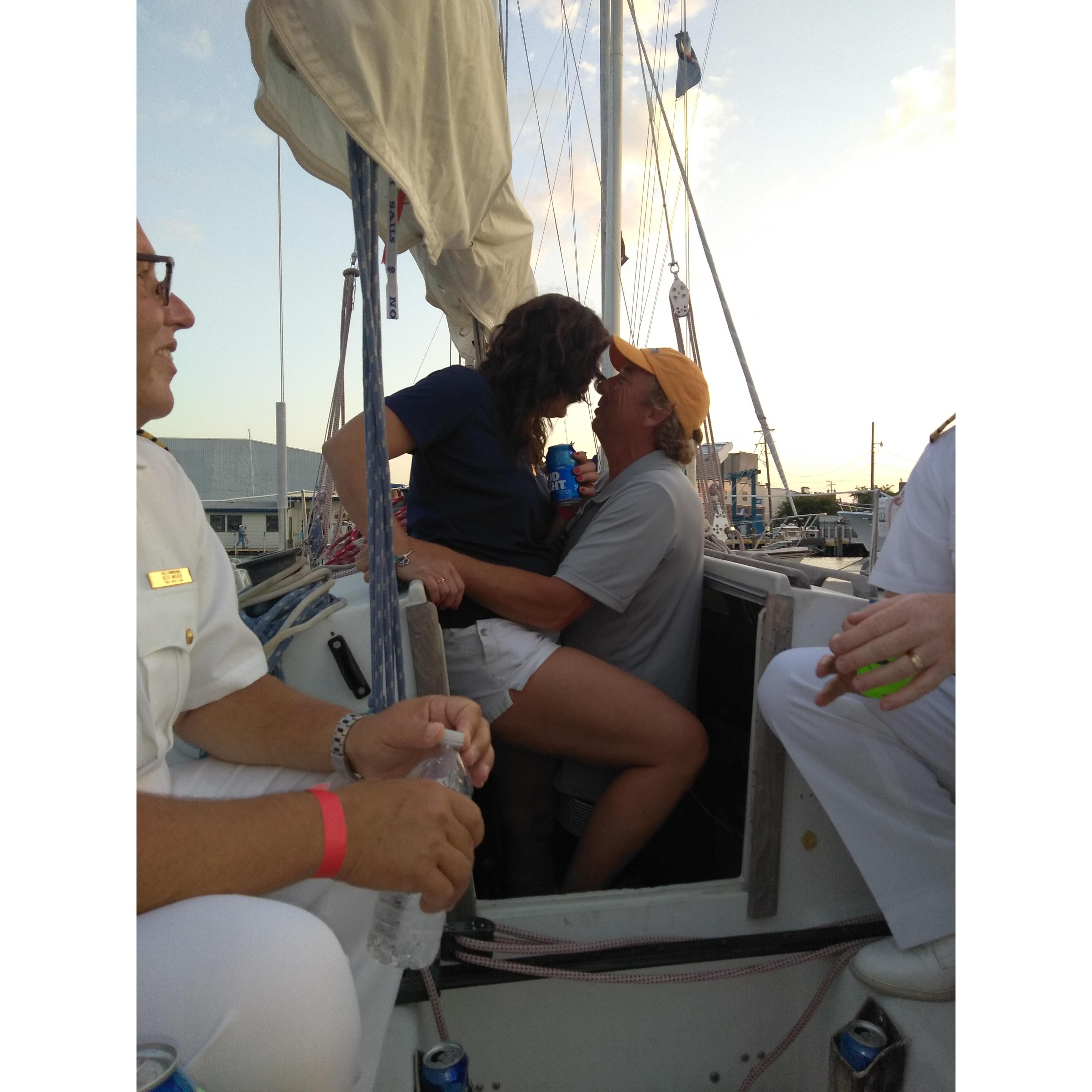 Boat night 2018. At PHYC on Split.