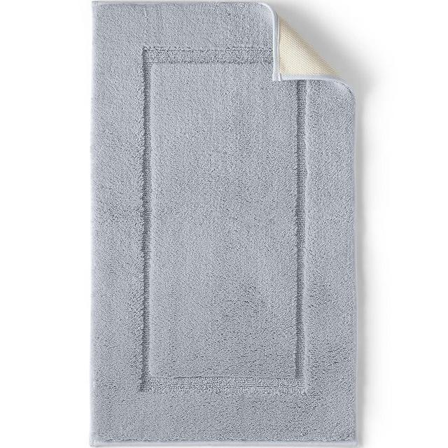 Lands' End Non Skid Bath Rug Shale Gray 33" x 20"