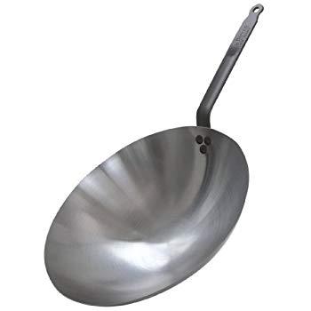 De Buyer Carbone Plus White Iron Wok