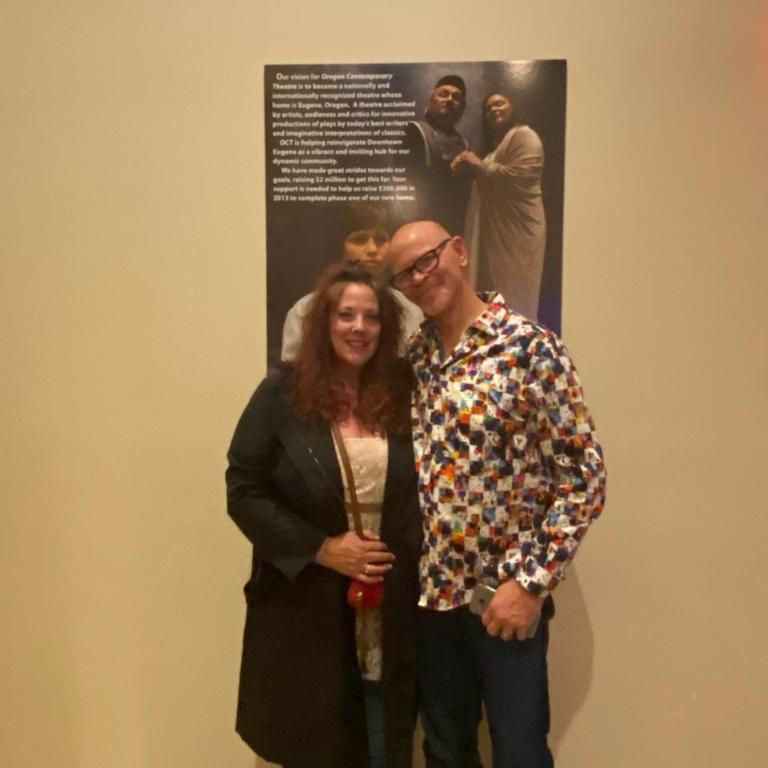 Met sister Maya and saw her amazing acting talent in the theater.