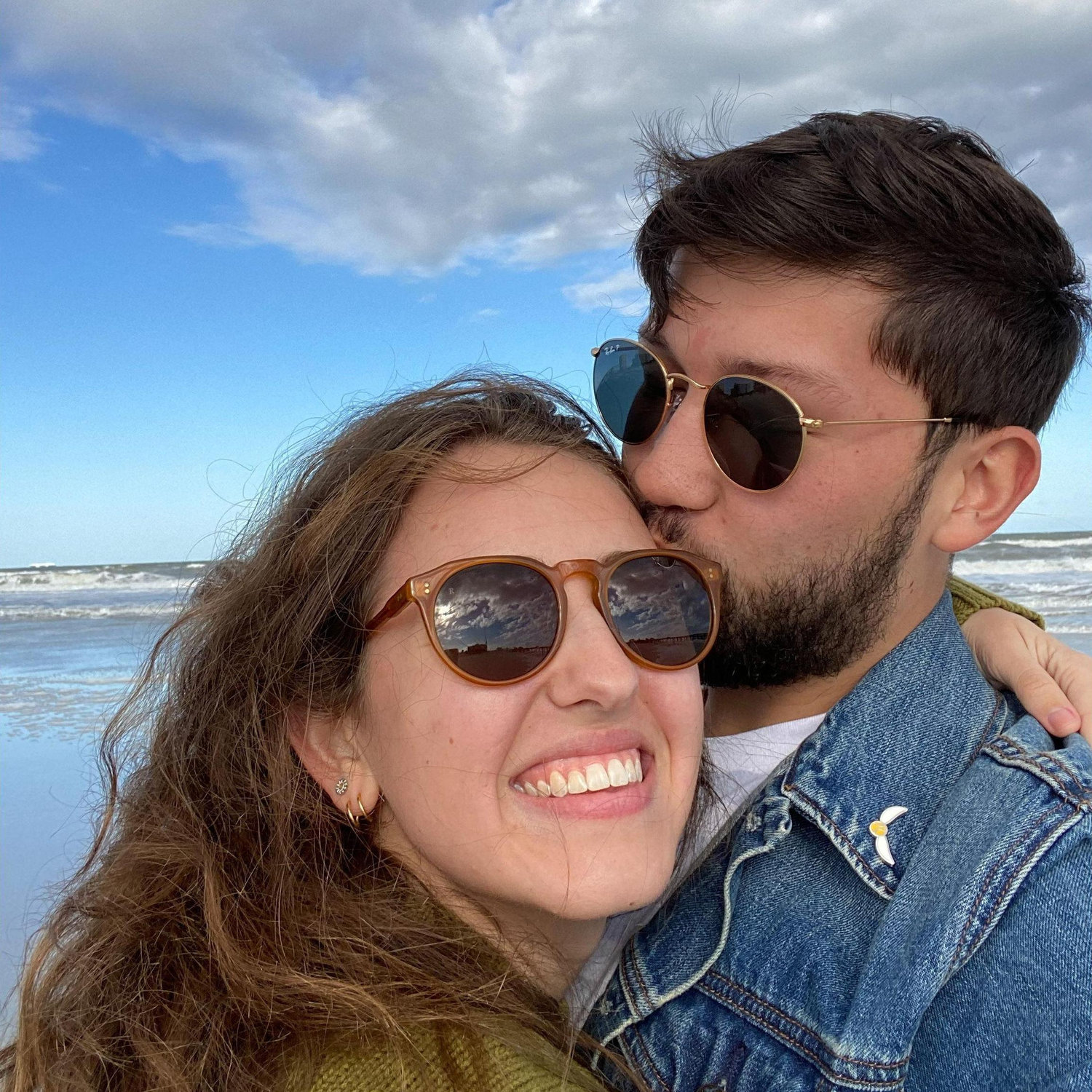 Jacksonville Beach, FL. Evan saw the Atlantic Ocean for the first time this day! | Nov 2021